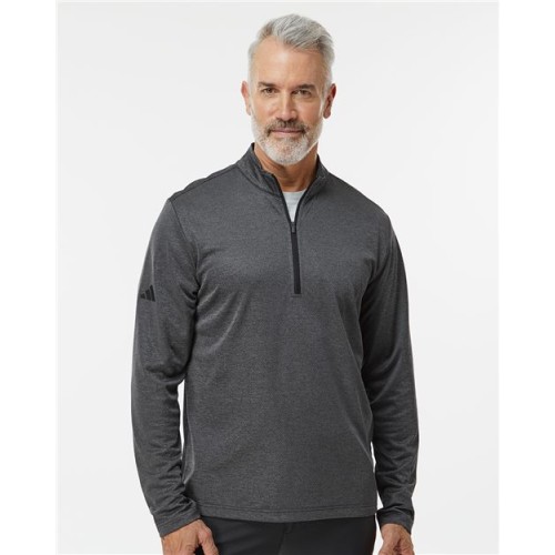 Men's Space Dyed Quarter-Zip Pullover Adidas A593