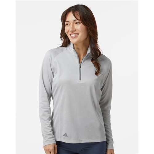 Women's Space Dyed Quarter-Zip Pullover Adidas A594