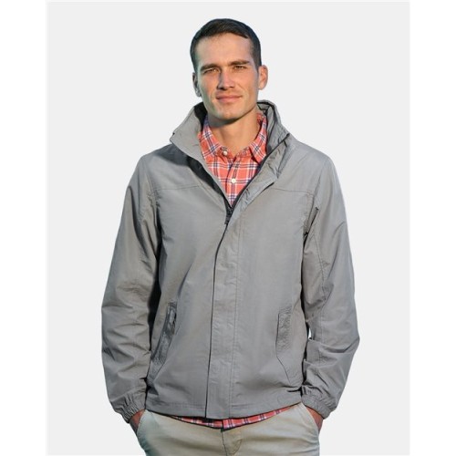 Men's Voyage Hooded Rain Jacket Nautica N17182