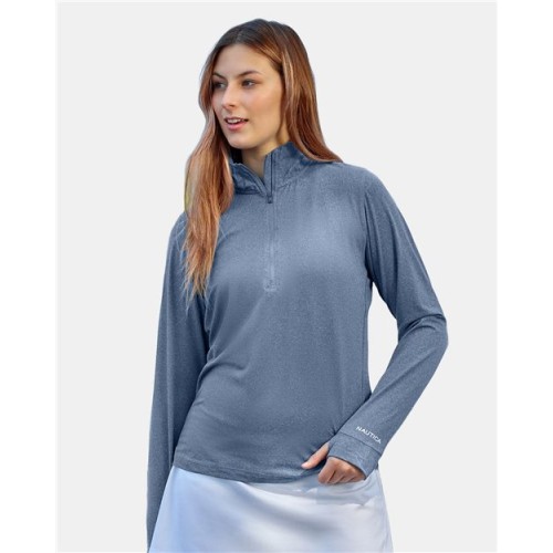 Women's Saltwater Quarter-Zip Pullover Nautica N17925