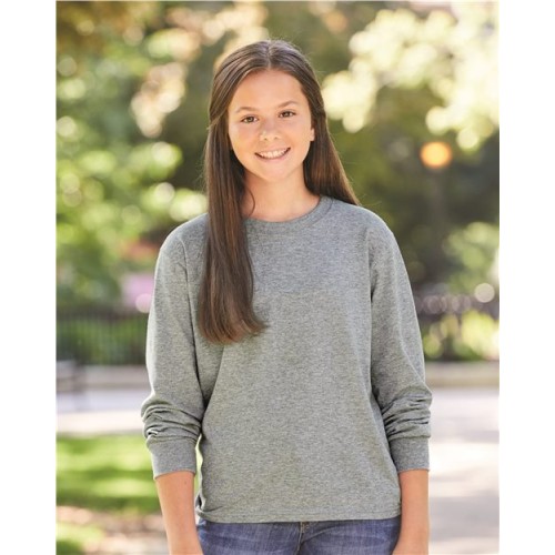 Youth Dri-Power® Long Sleeve 50/50 T-Shirt JERZEES 29BLR