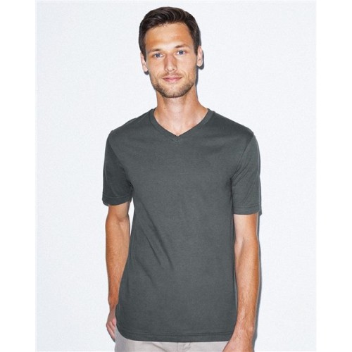 Unisex Fine Jersey Classic V-Neck Tee American Apparel 24321W