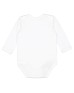 Rabbit Skins 4421RS   Infant Long Sleeve Jersey Bodysuit