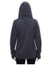 J America JA8616   Ladies' Cosmic Contrast Fleece Hooded Sweatshirt