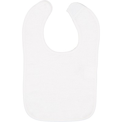 1003 Rabbit Skins Infant Contrast Trim Terry Bib