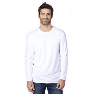 Threadfast Apparel 100LS   Unisex Ultimate CVC Long-Sleeve T-Shirt