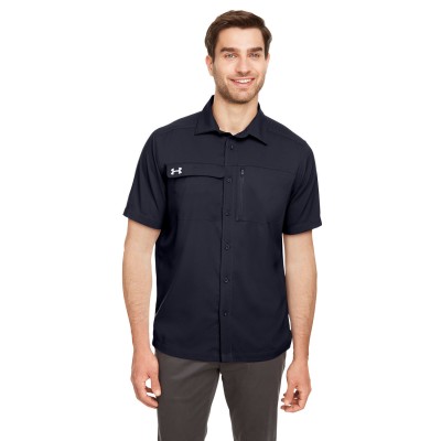 1351360 Under Armour Men s Motivate Coach Woven Shirt