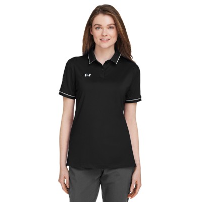 Under Armour 1376905   Ladies' Tipped Teams Performance Polo