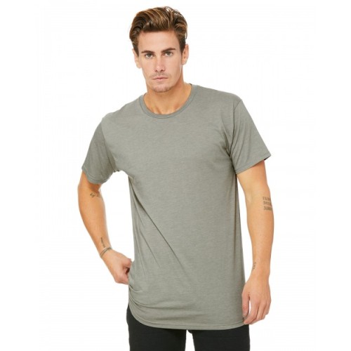 Men's Long Body Urban T-Shirt - Bella + Canvas 3006 Mens T Shirts