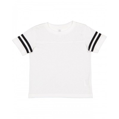 3037 Rabbit Skins Toddler Football T Shirt