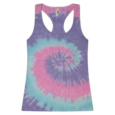 Tie-Dye 3400   Ladies' Racerback Tank