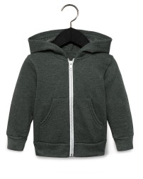 Toddler Full-Zip Hooded Sweatshirt - Bella + Canvas 3739T Hooded Sweatshirts