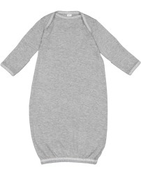 Rabbit Skins 4406   Infant Baby Rib Layette Sleeper