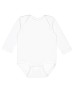 Rabbit Skins 4421RS   Infant Long Sleeve Jersey Bodysuit