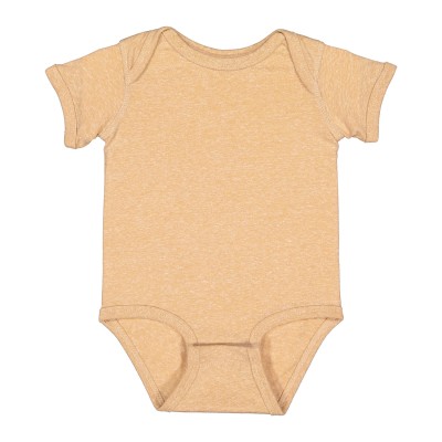 Rabbit Skins 4491   Infant Harborside Melange Jersey Bodysuit