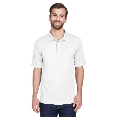 Men's Tall Cool & Dry Mesh Piqué Polo - UltraClub 8210T Mens Polo Shirts