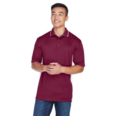 UltraClub 8406   Men's Cool & Dry Sport Two-Tone Polo
