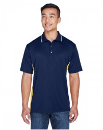 Men's Cool & Dry Sport Two-Tone Polo - UltraClub 8406 Mens Polo Shirts