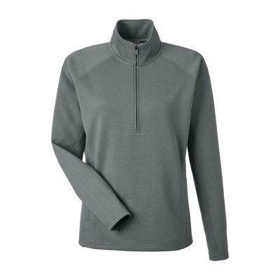 J America 8754JA Ladies' Apex Fleece Quarter-Zip