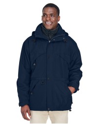 Adult 3-in-1 Parka with Dobby Trim - North End 88007 Parkas