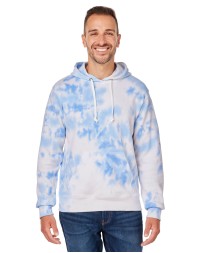 Adult Tie-Dye Pullover Hooded Sweatshirt - J America 8861JA Hooded Sweatshirts