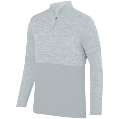 Augusta Sportswear AG2908   Adult Shadow Tonal Heather Quarter-Zip Pullover