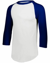 Adult 3/4-Sleeve Baseball Jersey - Augusta Sportswear AG4420 Jersey T Shirts