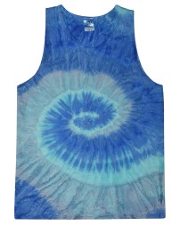 Adult 5.4 oz. 100% Cotton Tank Top - Tie-Dye CD3500 Cotton T Shirts