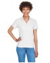 Devon & Jones D100W   Ladies' Pima Pique Y-Collar Polo