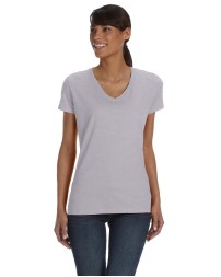 Fruit of the Loom L39VR   Ladies' HD Cotton V-Neck T-Shirt