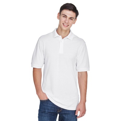 Harriton M265   Men's Easy Blend Polo