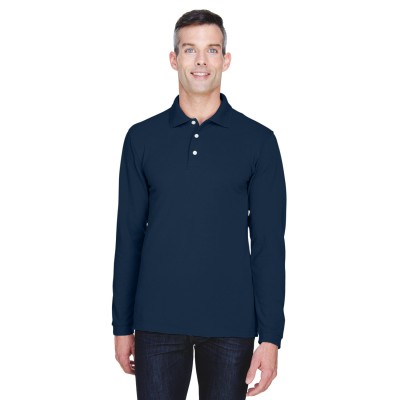 Harriton M265L   Men's Easy Blend Long-Sleeve Polo