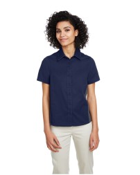 Harriton M586W   Ladies' Flash IL Colorblock Short Sleeve Shirt