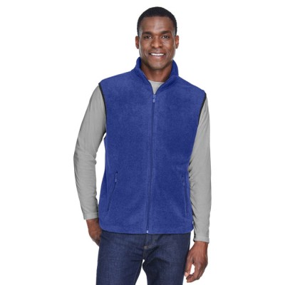 Adult 8 oz. Fleece Vest - Harriton M985 Mens Vests