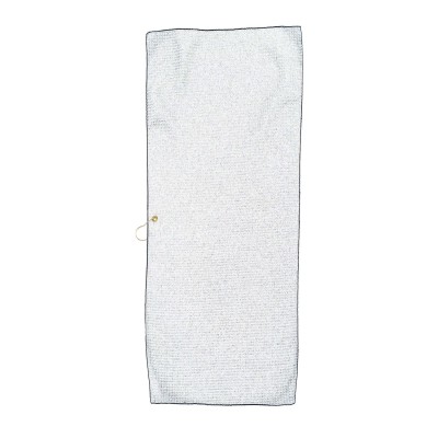 Pro Towels MW40CG   Large Microfiber Waffle Golf Towel Brass Grommet & Hook