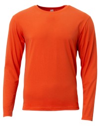 A4 N3029   Men's Softek Long-Sleeve T-Shirt