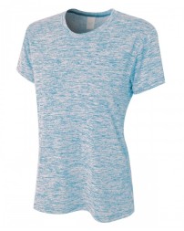 Ladies' Space Dye Tech T-Shirt - A4 NW3296 Womens T Shirts