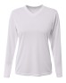 A4 NW3425   Ladies' Long-Sleeve Sprint V-Neck T-Shirt