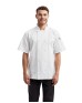 Artisan Collection by Reprime RP656   Unisex Short-Sleeve Recycled Chef's Coat