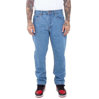 Shaka Wear SHRDJ   Men's Raw Denim Straight-Leg Jean Pant