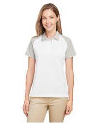 Ladies' Command Snag-Protection Colorblock Polo - Team 365 TT21CW Polo Shirts