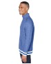 J America JA8703   Adult Peppered Fleece Quarter-Zip